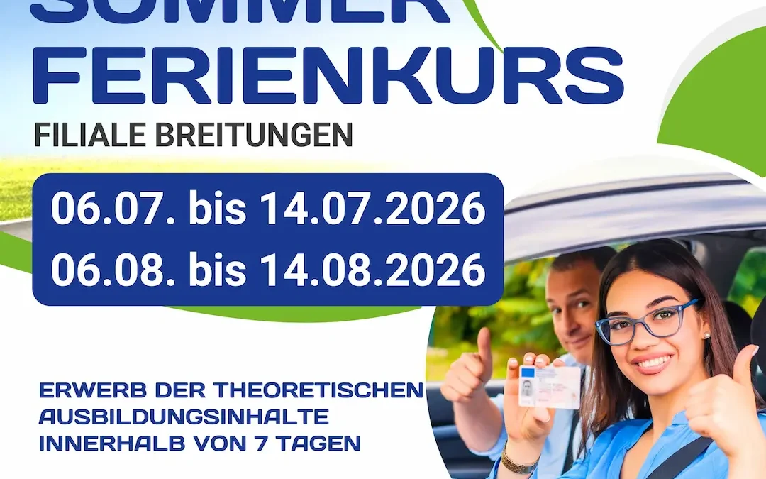 Unsere Sommerferien-Kurse 2026