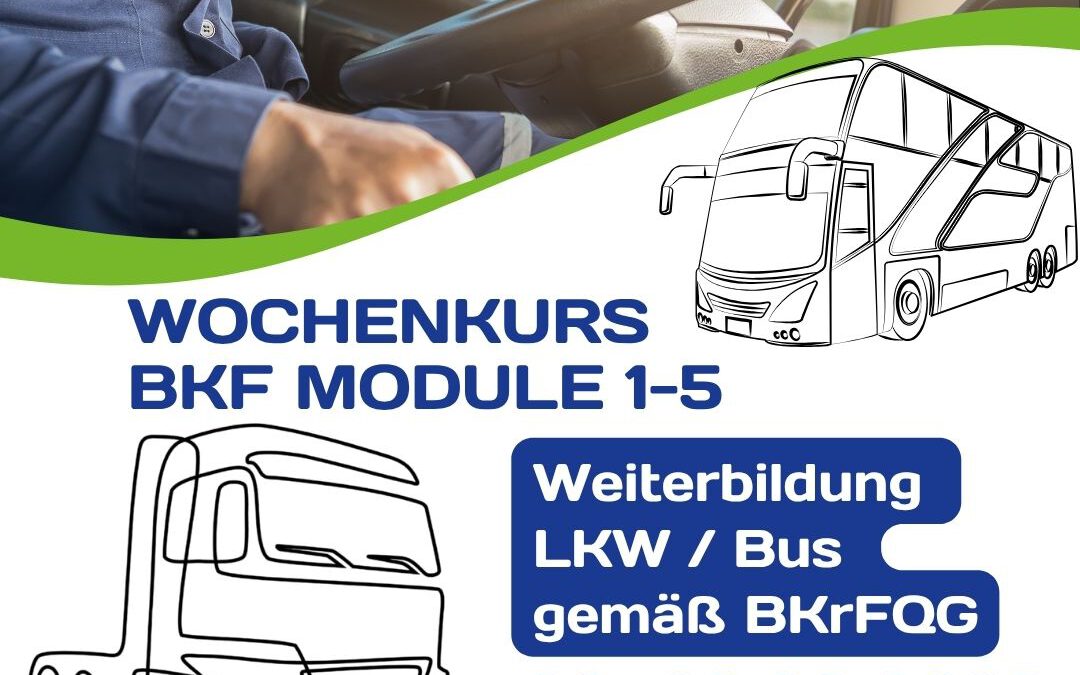 Neuer BKF-Wochenkurs ab 22.09.2026